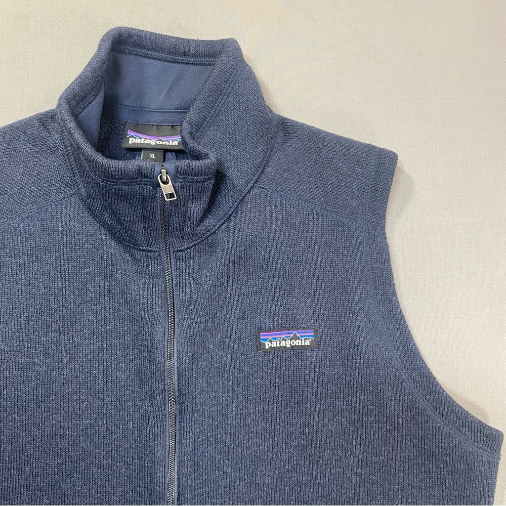 Patagonia Better Sweater Fleece Vest, Full Zip Navy - Womens XL - Picture 6 of 13